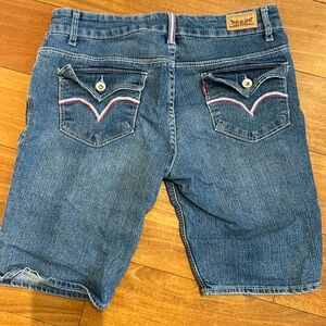 Levi’s Bermuda Shorts with Red, White and Blue accents